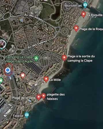 Cap D'agde 4 Personnes Avec Parking Proche *